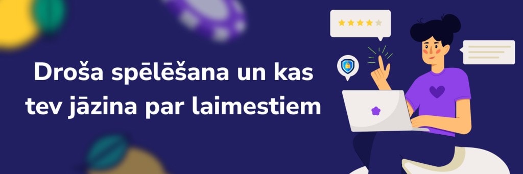 Droša spēlēšana un kas tev jāzina par laimestiem