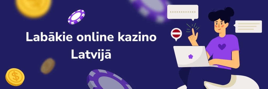 Labākie online kazino Latvijā