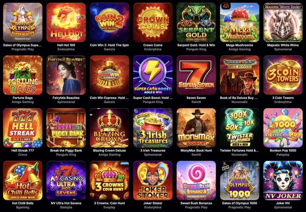 NV Casino - популярные игровые автоматы