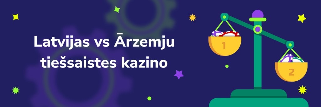 Latvijas vs Ārzemju tiešsaistes kazino