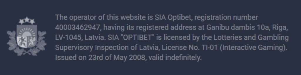 optibet.lv drošs kazino